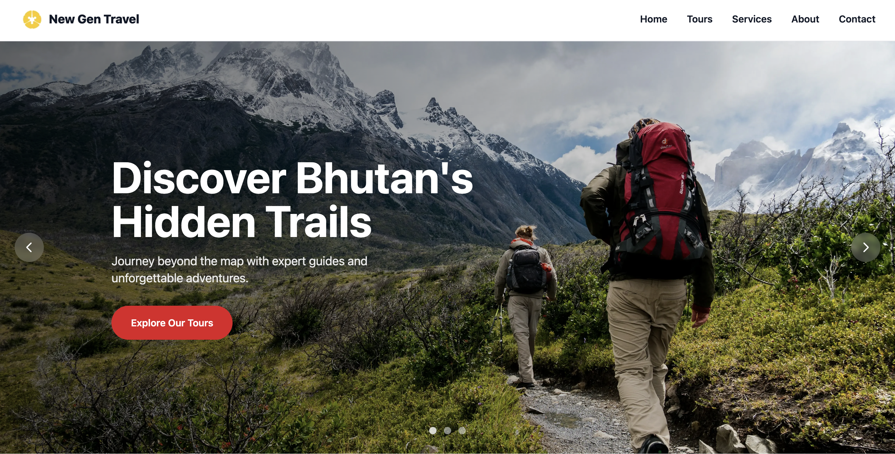 Travel Agency Website